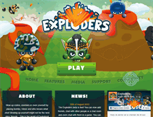 Tablet Screenshot of exploders.com